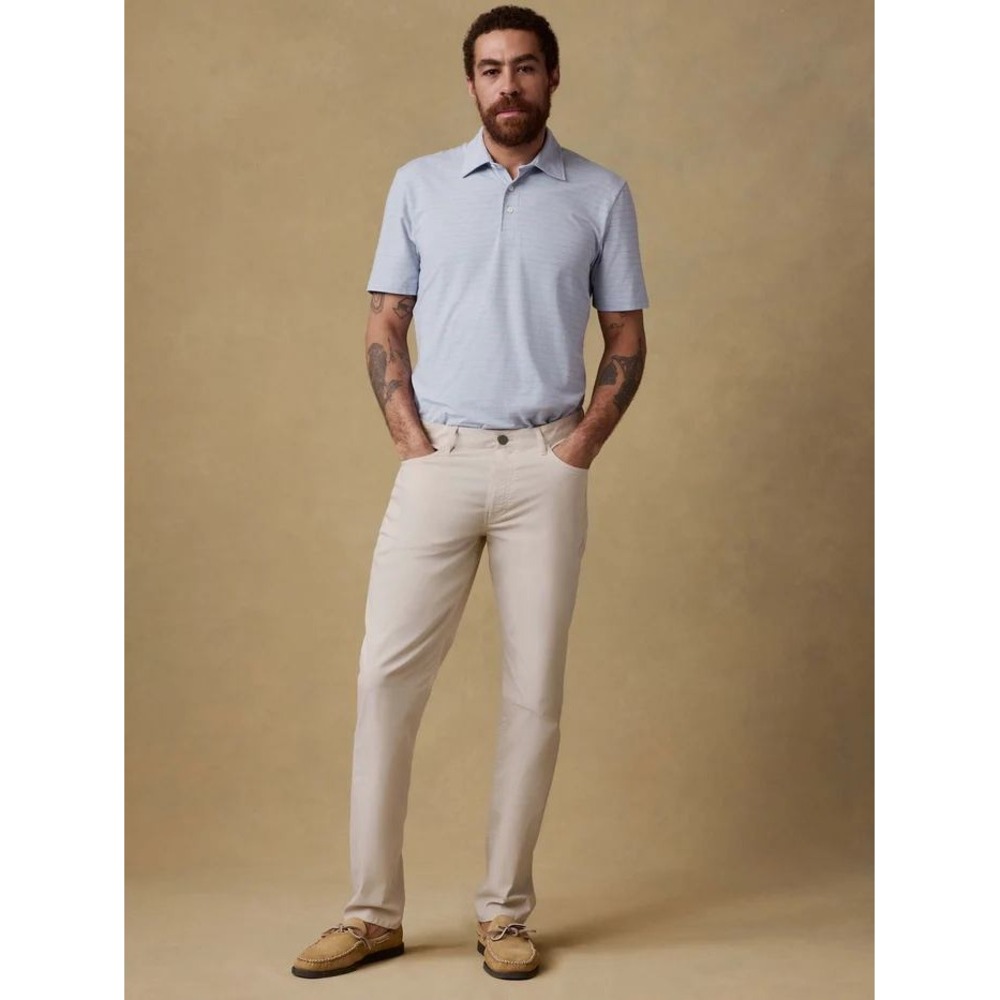 Faherty Movement 5 Pocket Pants Mens 31x30 Light Sand Stretch Chino Casual Pants